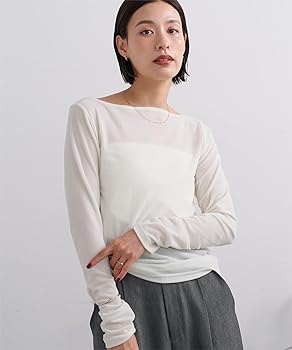 アルベロ　トップス 2wayボートネックベロアトップス | ur's（ユアーズ）